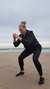 squatten moeder abrt westduin koudekerke sporten strand klein groepsverband onder leiding van personal trainer